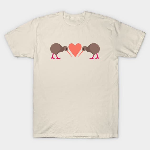 Kiwi birds T-Shirt by Jennifer Ladd